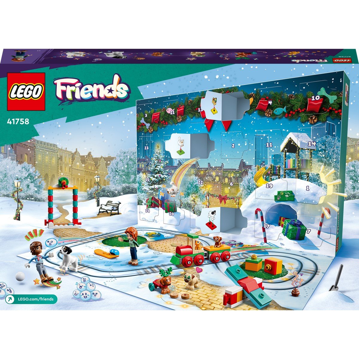 Calendrier de l'avent Lego Friends 41758 - La Grande Récré