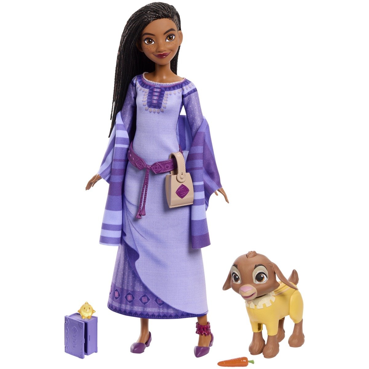 Wish Disney-Jouet en peluche de dessin animé, princesse Asha
