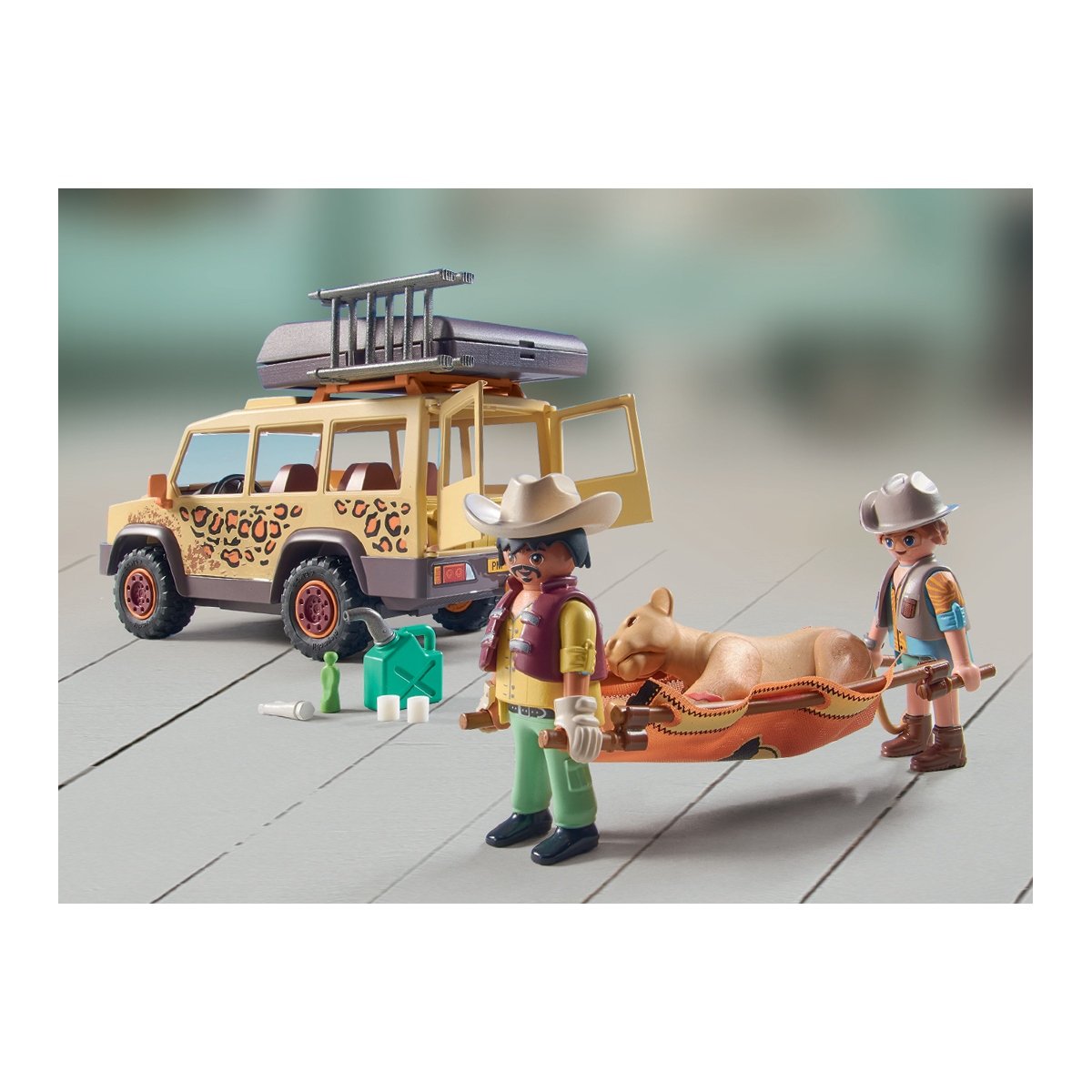 Explorateurs avec véhicule tout-terrain Playmobil Wiltopia 71293 - La  Grande Récré