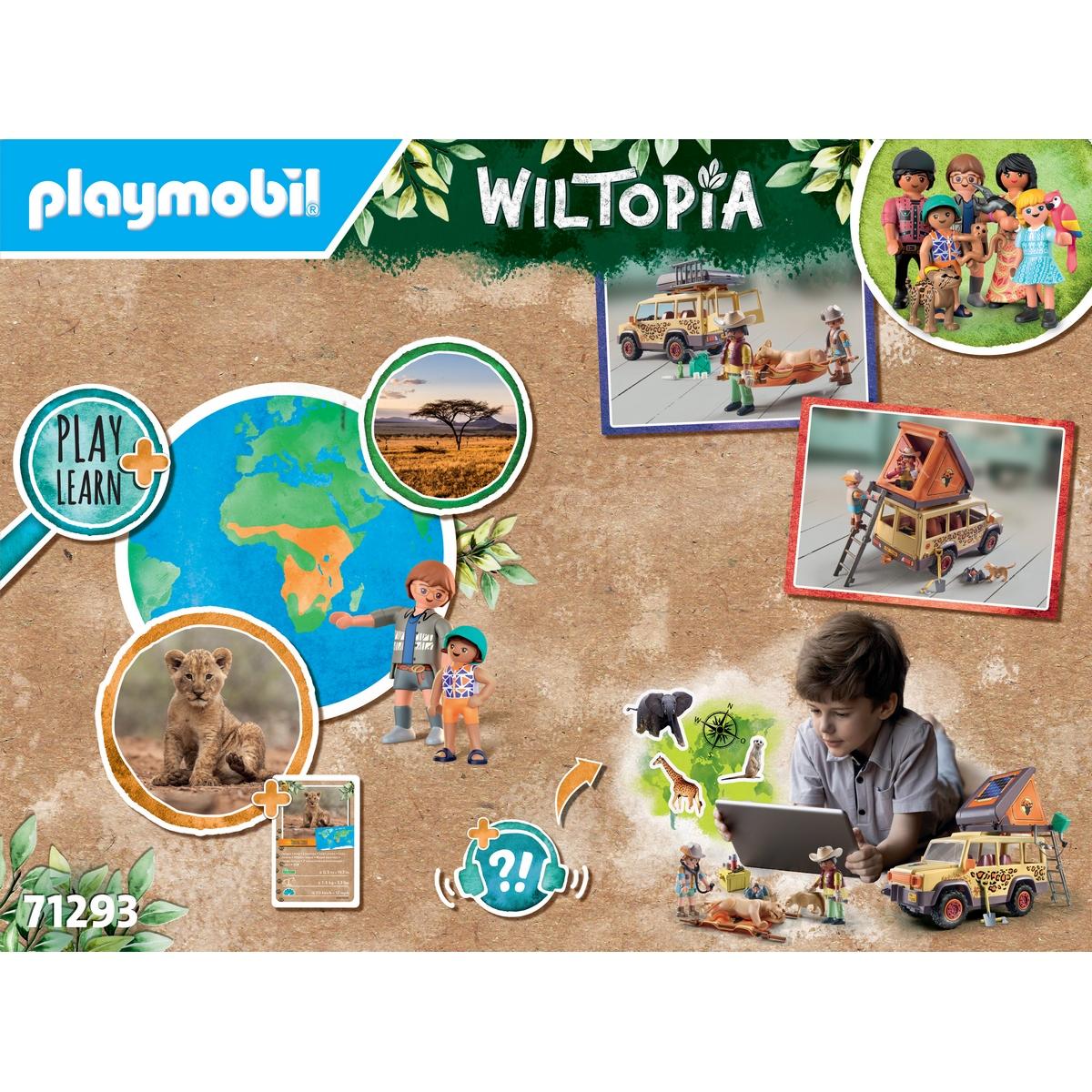 Playmobil Wiltopia Tropical Jungle Playground Set With Animals & AR App