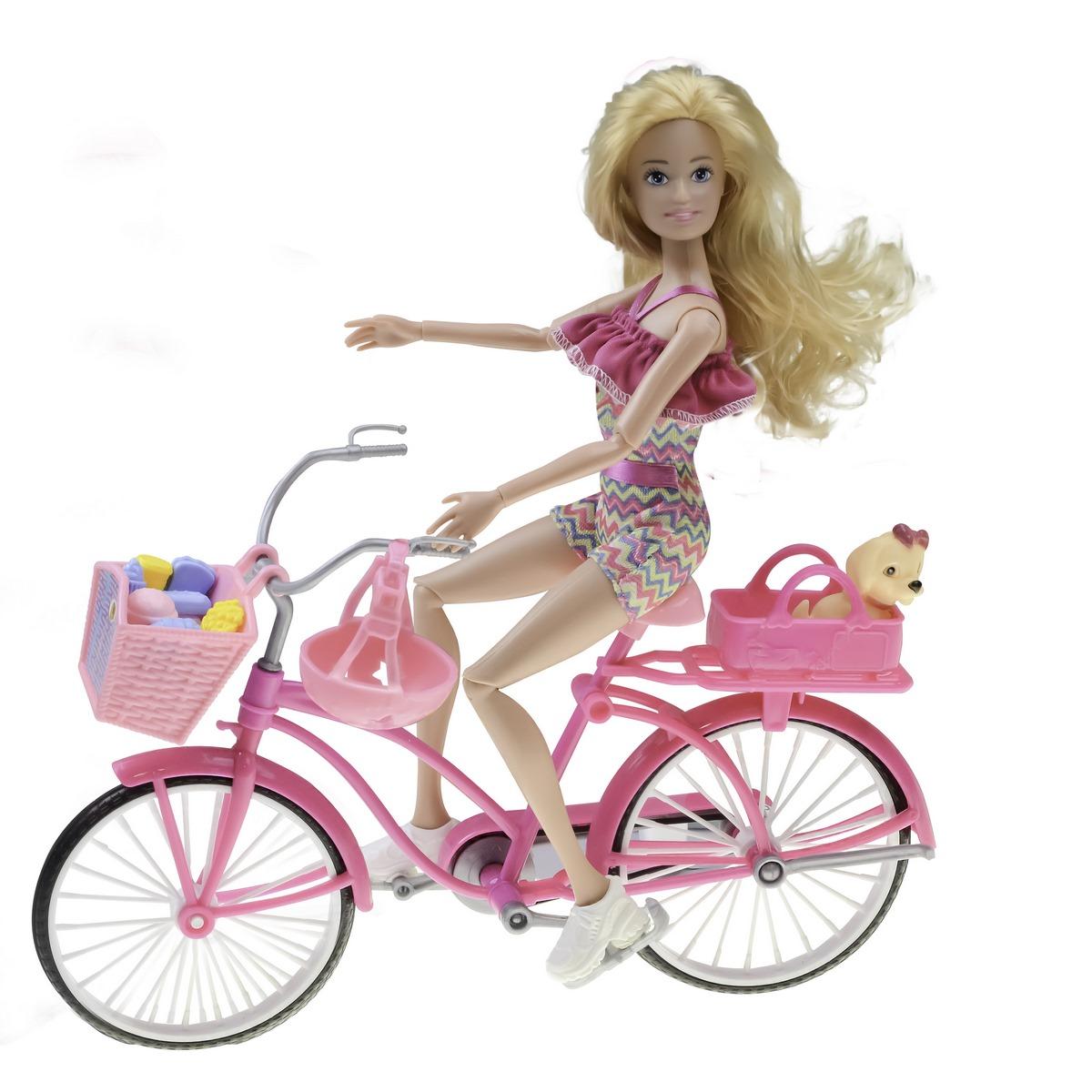 Barbie et son velo clearance