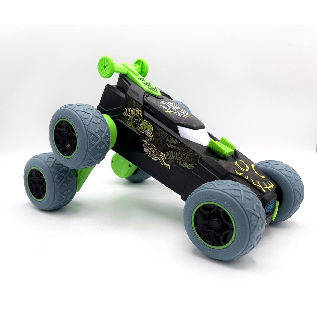 Keenso Char D’Assaut RC 1/30 Télécommandé – Tank Vert Avec 2.4GHz, Pivot 270°, Sons & Programmation – Jouet Enfant