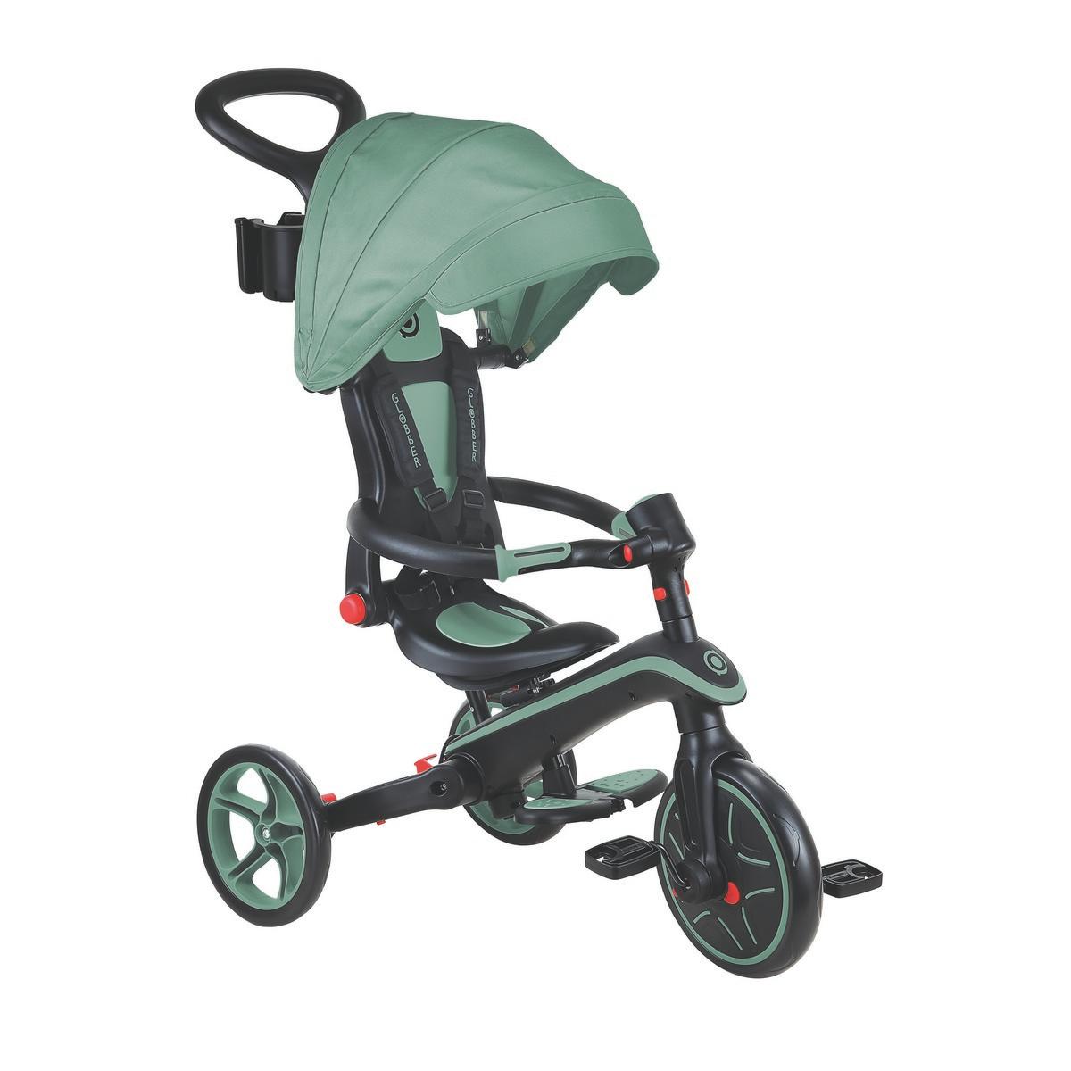 Tricycle évolutif explorer 4 en 1 olive La Grande Récré