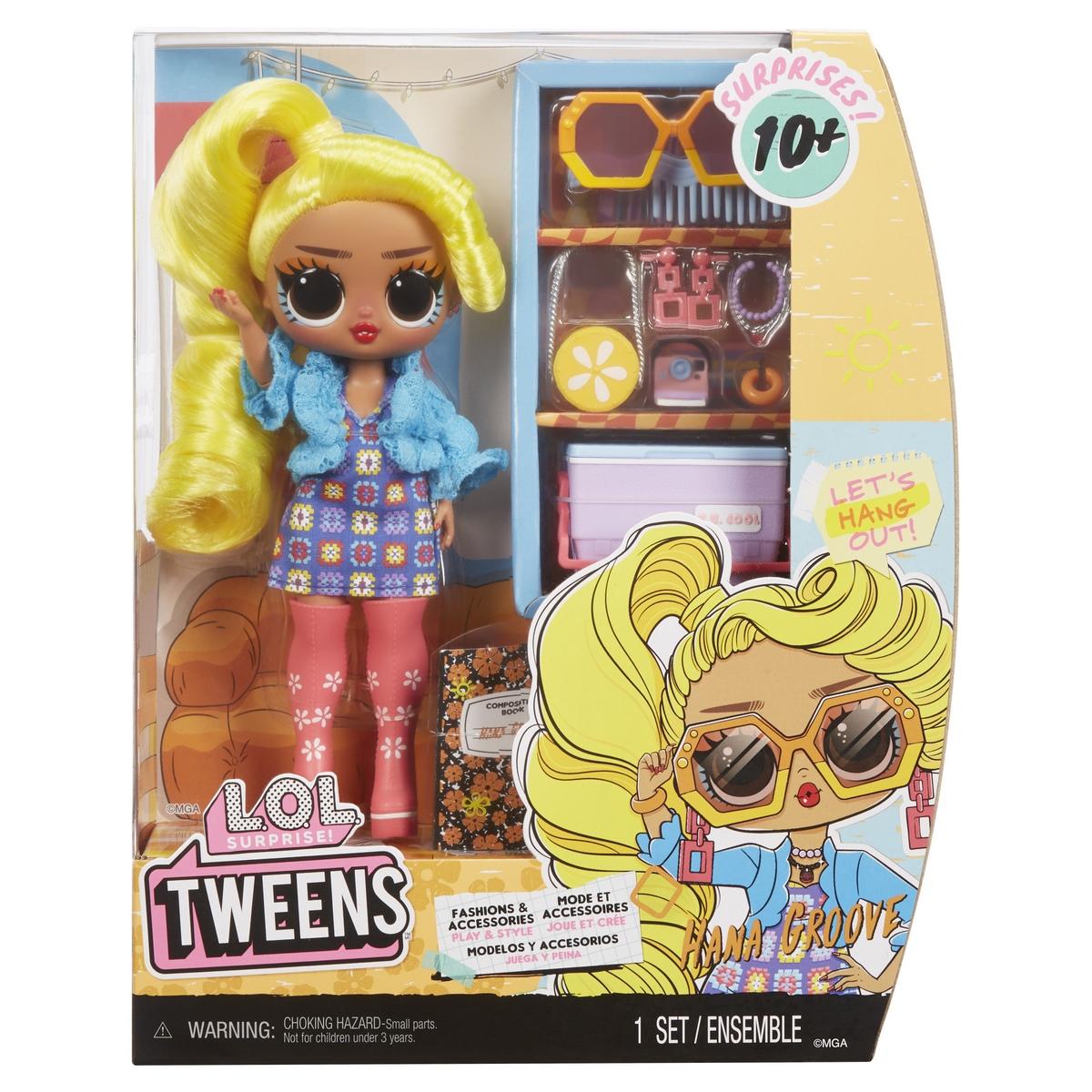 Poupee lol jaune hot sale