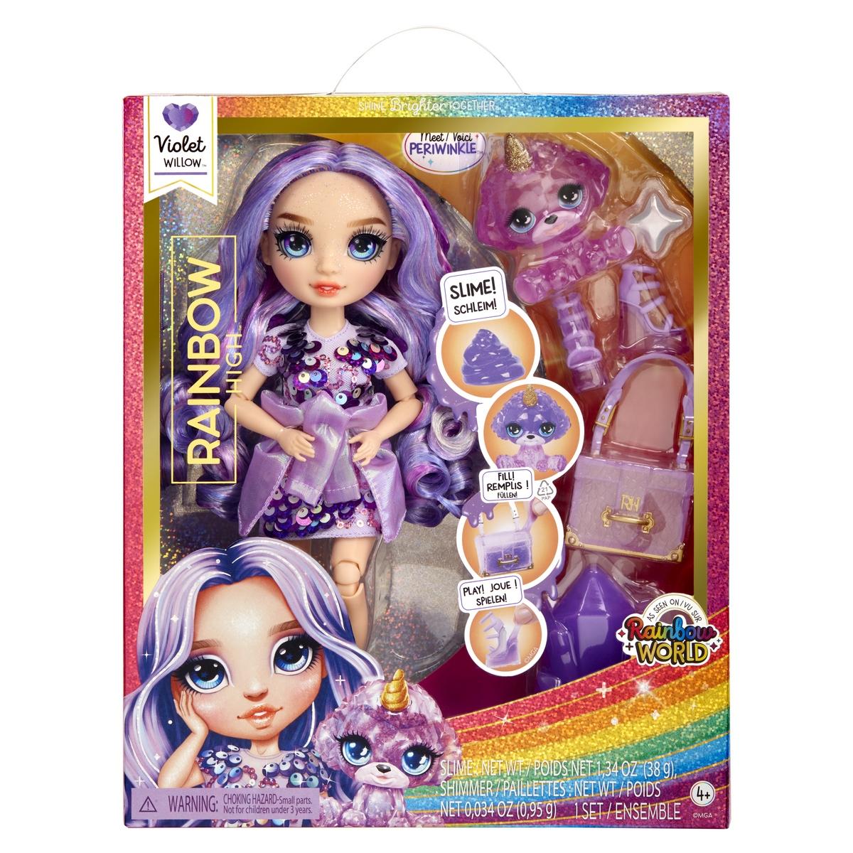 Poupee Rainbow High slime Violet La Grande Recre