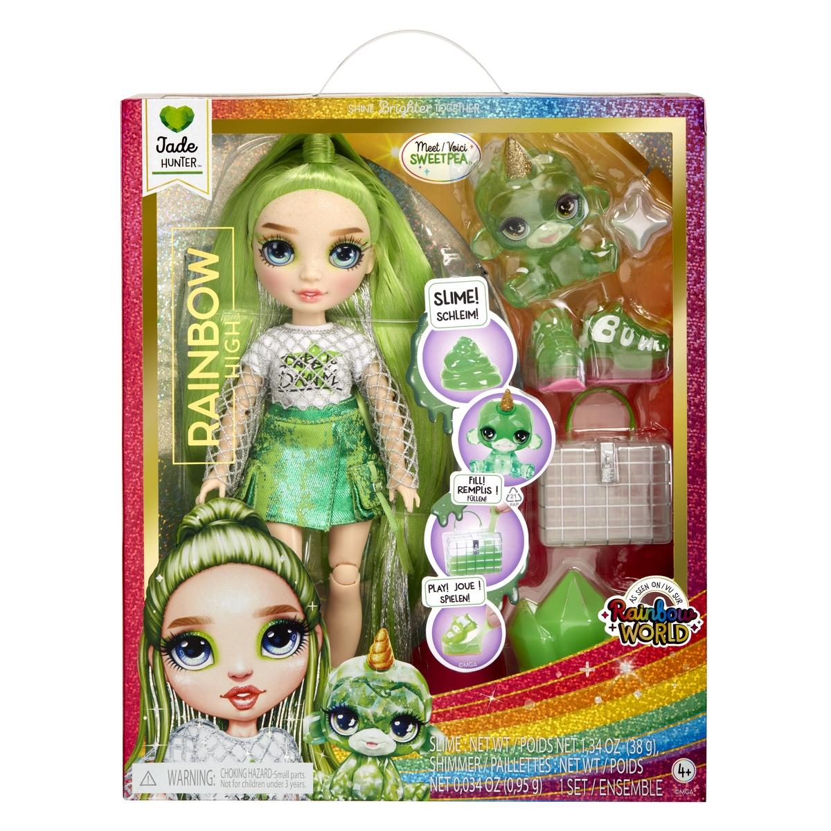 Poupee Rainbow High slime Jade La Grande Recre