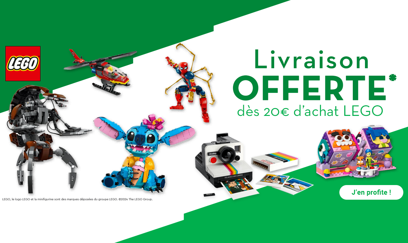 Livraison offerte dès 20€ d'achat LEGO