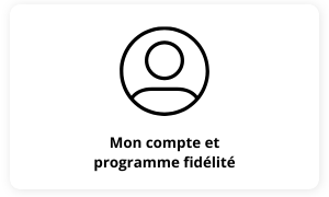 Mon compte et programme fidélité