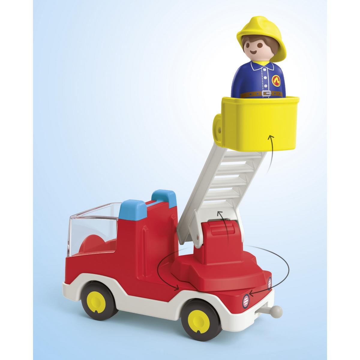 Camion de pompier avec échelle Playmobil Junior 71683 La Grande
