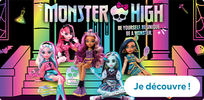 Découvrez tous les jeux et jouets Monster High