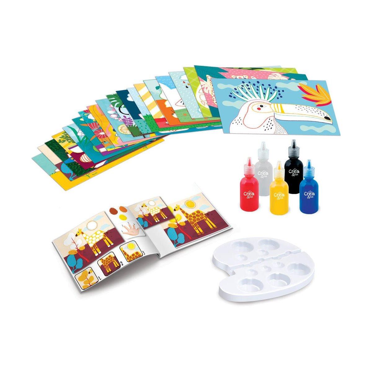 Livre De Peinture à l'Eau Pour Les Tout-Petits - Kit De Signets De Livre De Peinture à l'Eau Pour Les Tout-Petits - Kit De Signets De