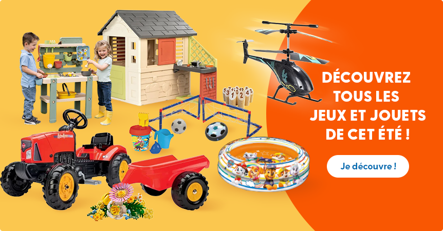 Découvrez tous les jeux et jouets pour jouer dehors cet été