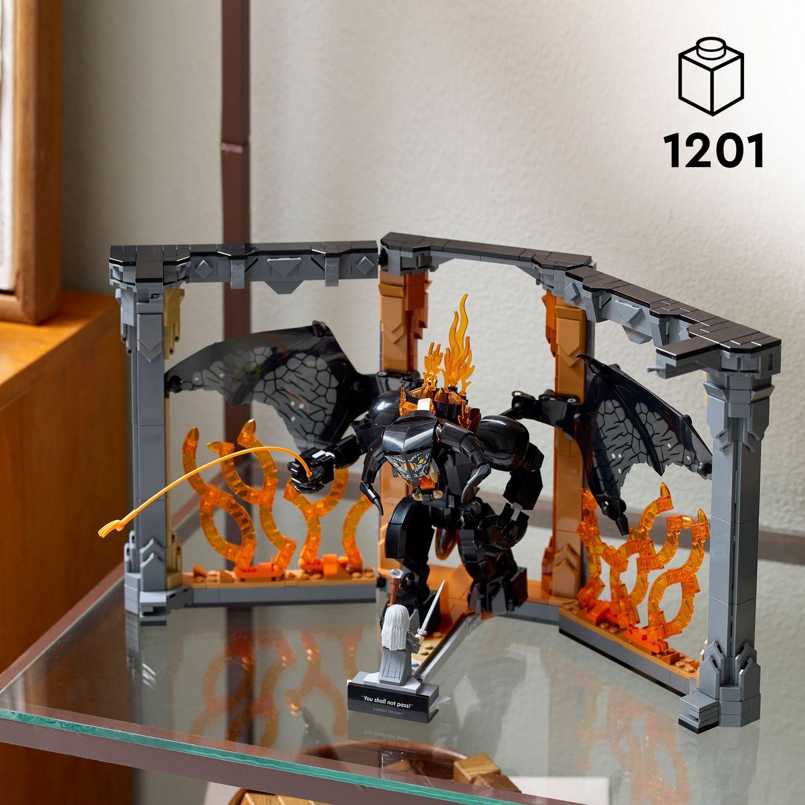 SEIGNEUR DES ANNEAUX BALROG Flamme D'Udun Statue En Résine Weta EUR 333,22 - FR