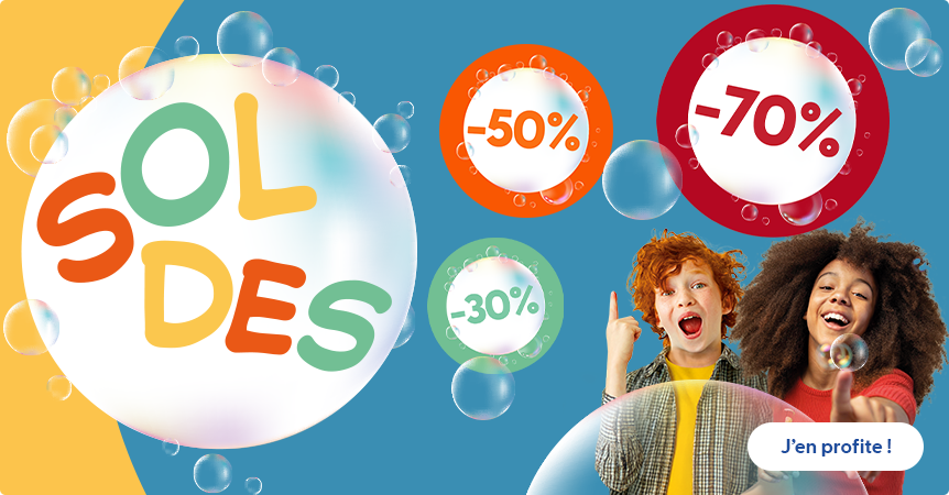 Soldes : Jusqu'à -70% sur une sélection de jeux et jouets