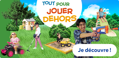 Tous les jeux et jouets d'extérieur pour jouer dehors