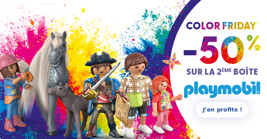 Banniere principale 2 Color Friday Playmobil