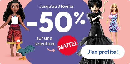 Bannière offre MATTEL
