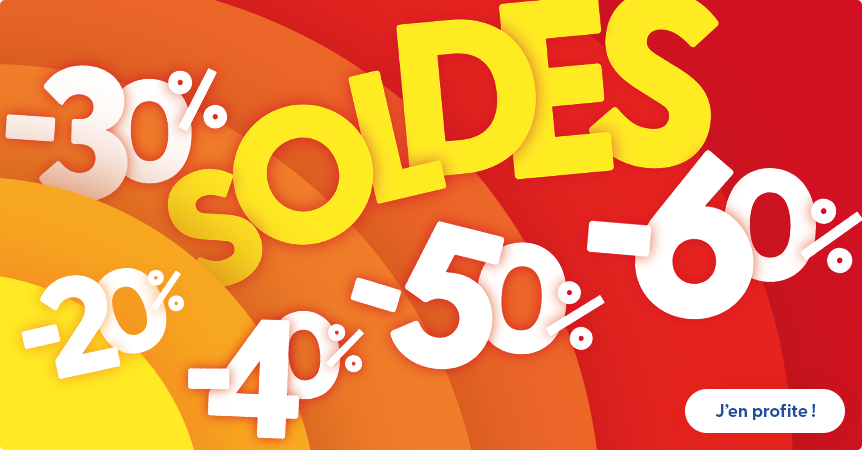 Bannière soldes janvier 2026