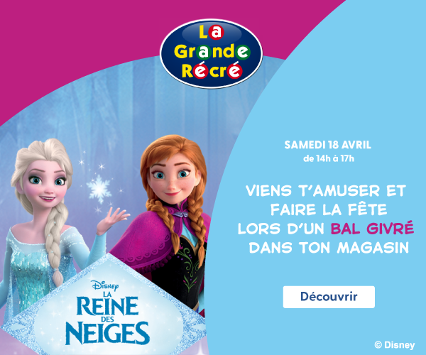 Bannière bal givré