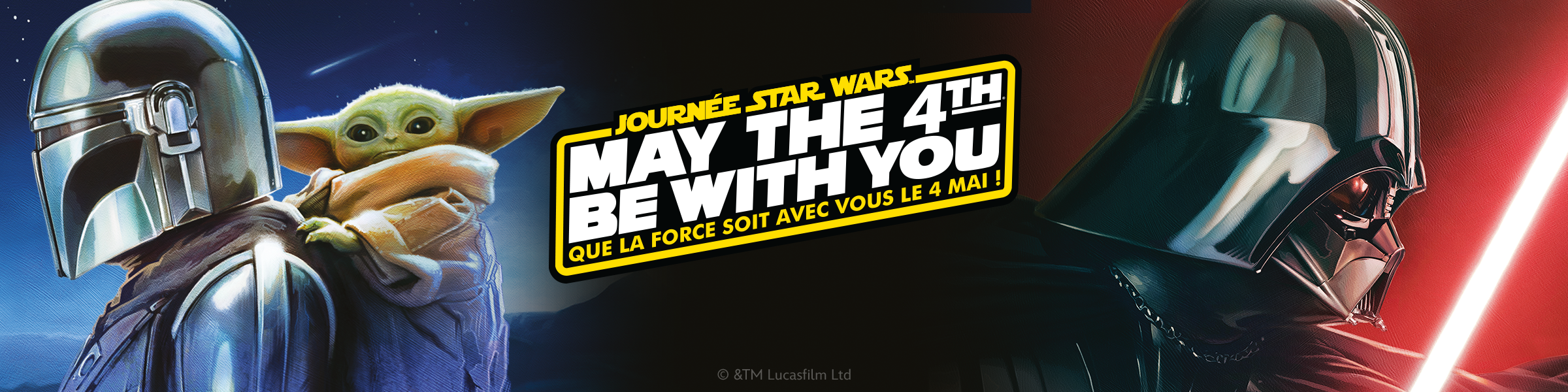 BANNIERE MAY THE 4TH - sélection La Grande Récré