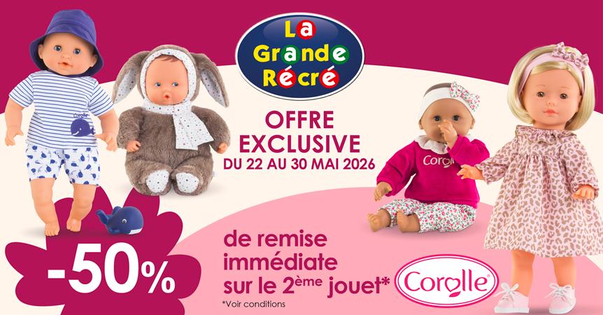 Bannière op Corolle
