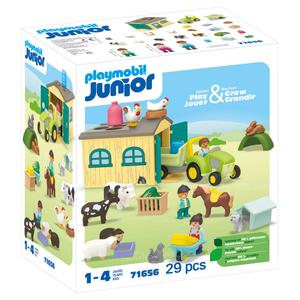 Ferme avec Tracteur Playmobil Junior 71656