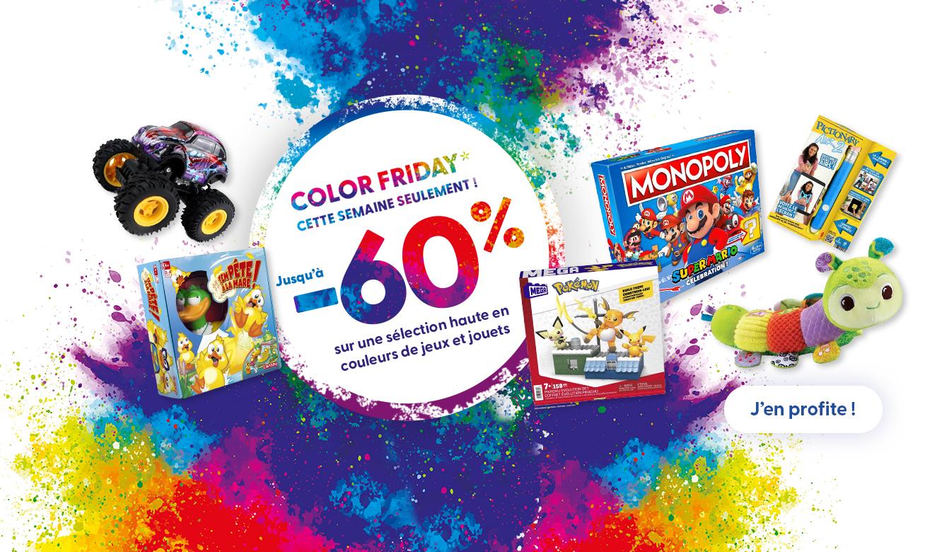 Banniere principale Color Friday