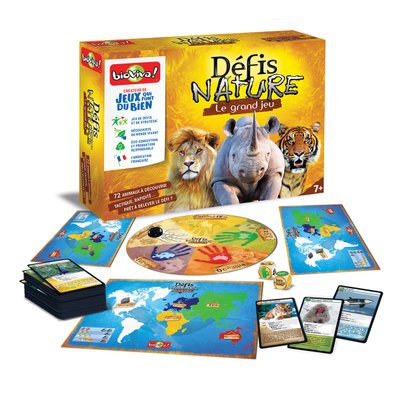 Le grand jeu Défis Nature + cartes collector