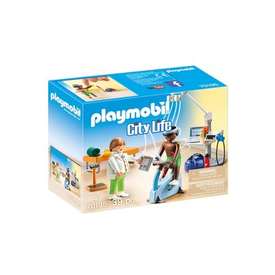 Cabinet de kinésithérapeute Playmobil City Life 70195