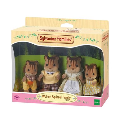 Famille écureuil roux - Sylvanian Families 3136