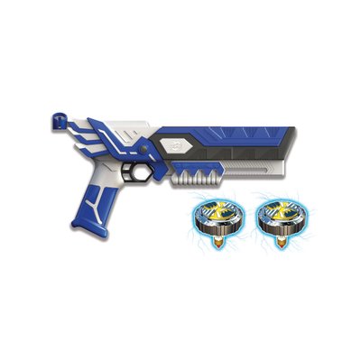 Spinner Mad - Blaster double shoot avec 2 toupies LED