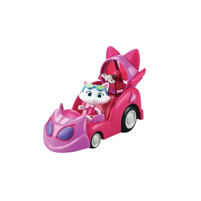 44 Chats - Figurine Milady et sa voiture