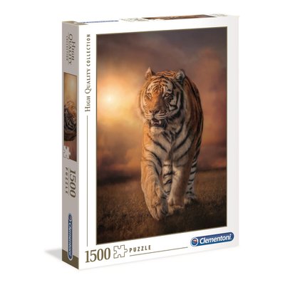 Clementoni - Puzzle 1500 pièces tigre