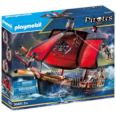 Bateau pirates Playmobil Pirates 70411