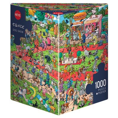 Puzzle 1000 pièces Dog show Birgit Tanck
