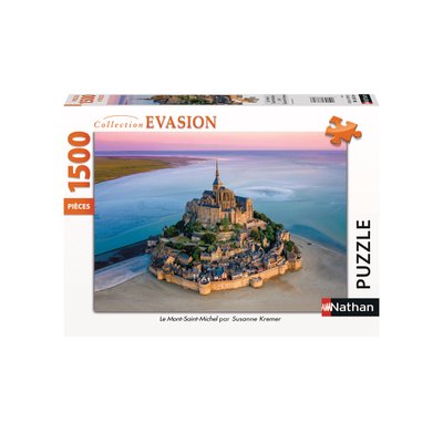 Puzzle 1500 pièces Mont Saint-Michel