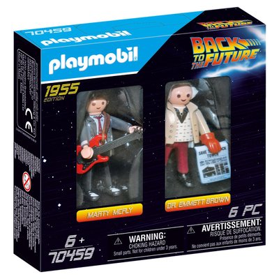 Back to the Future Marty et Dr.Brown Playmobil 70459