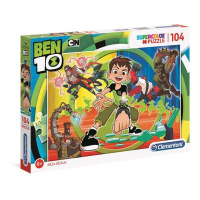 Puzzle Supercolor 104 pièces Ben Ten