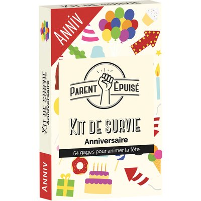 Parent Épuisé : Kit de Survie Anniversaire