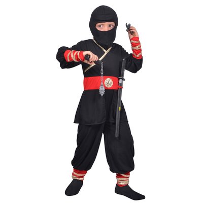 Déguisement Ninja avec accessoires 8-10 ans