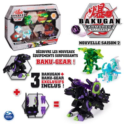 Coffret Gear-up pack saison 2 Bakugan