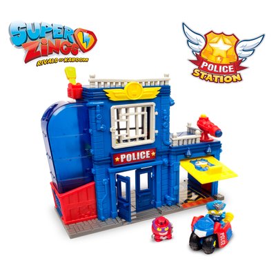 Super Zings Police Station Playset