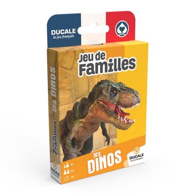 Jeu de 7 Familles Dinosaures