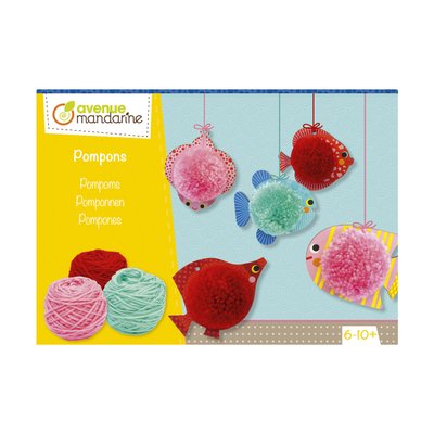 Boîte créative pompons