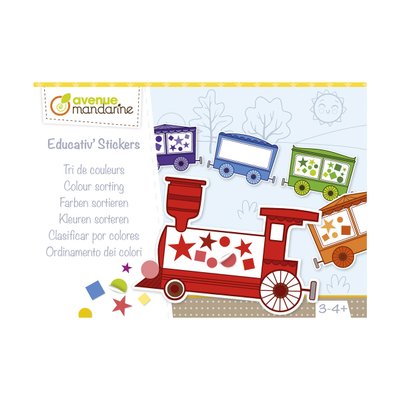 Boîte créative Educativ' Stickers - Tri de couleurs
