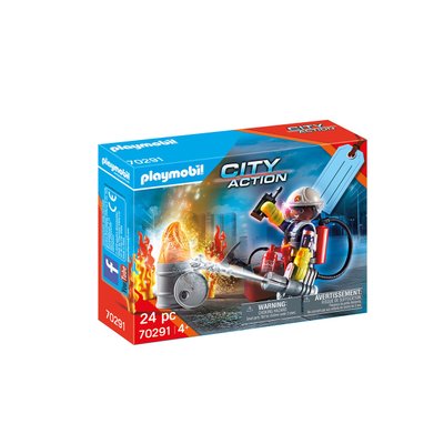 Set Cadeau Pompier Playmobil City Life 70291