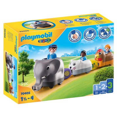 Train des animaux Playmobil 1.2.3 70405