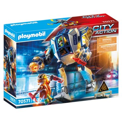 Robot de police Playmobil City Action 70571