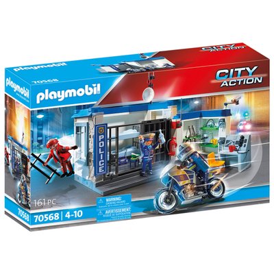 Poste de police et cambrioleur Playmobil City Action 70568