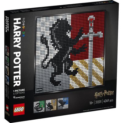 Les blasons de Poudlard LEGO Art Harry Potter 31201